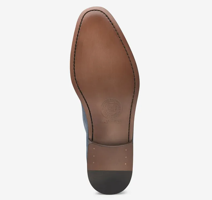 SlipOns and Loafers Johnston and Murphy Men Taylor Penny Loafer Tan Italian Calfskin