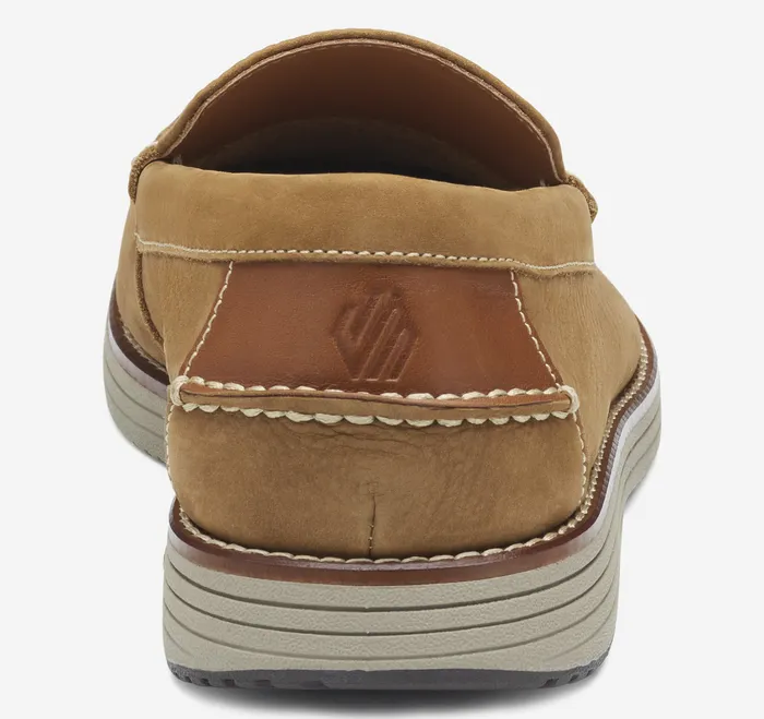 SlipOns and Loafers Upton Perfed Venetian Loafer Snuff Nubuck Johnston and Murphy Men