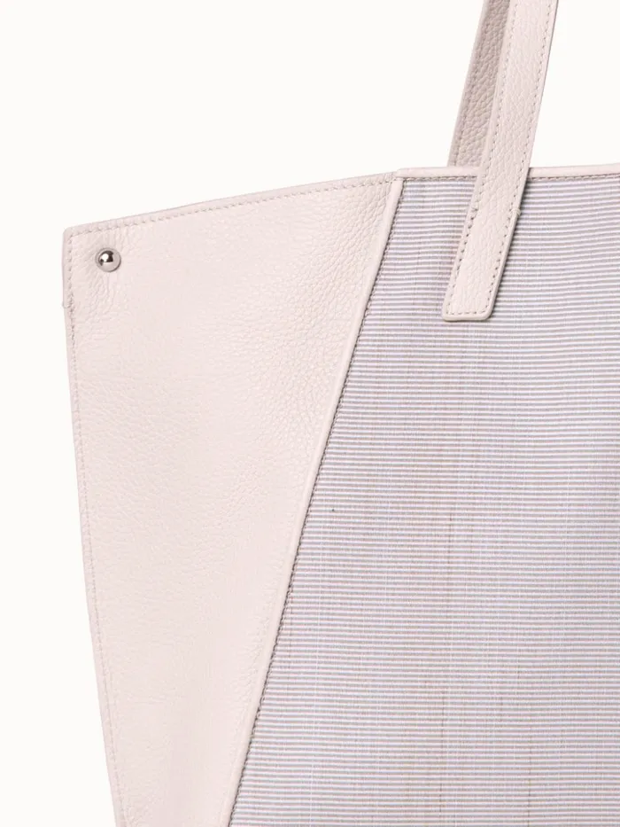 Small Ai Shoulder Bag In Leather And Horsehair Stucco Women Akris Shoulder Bags
