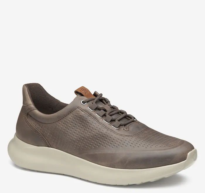 Sneakers Johnston and Murphy Men Amherst 20 Embossed UThroat Stone Oiled Full Grain