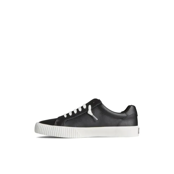 Sneakers Women Sperry Bermuda Leather Sneaker Black
