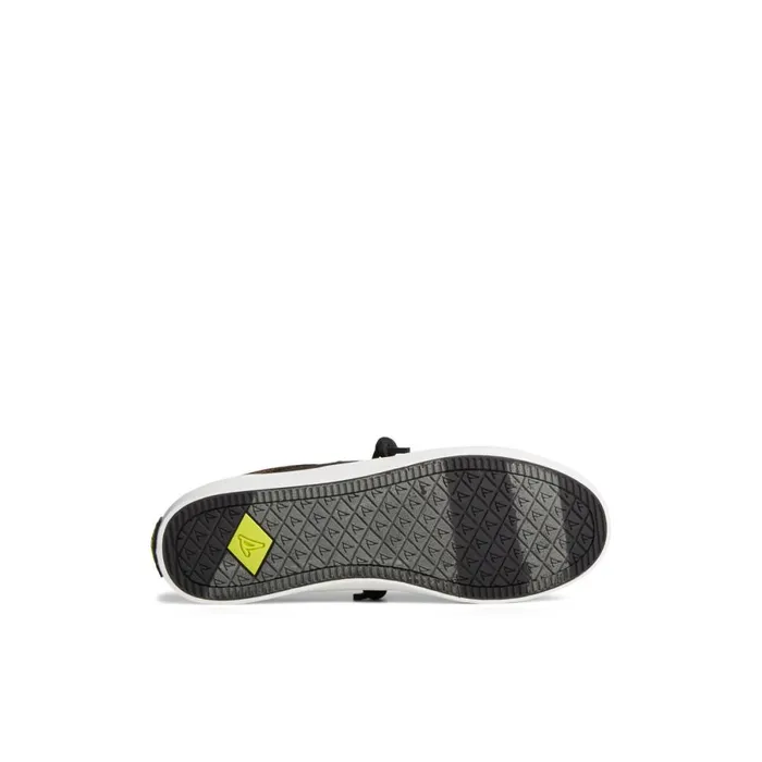 Sneakers Women Sperry Crest Vibe Cheetah Sneaker Black