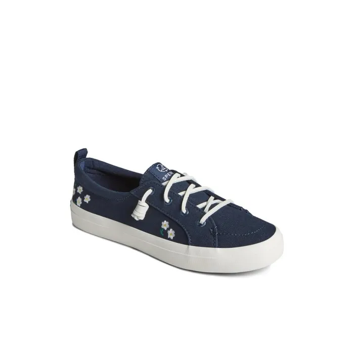 Sneakers Women Sperry Crest Vibe Floral Sneaker Navy