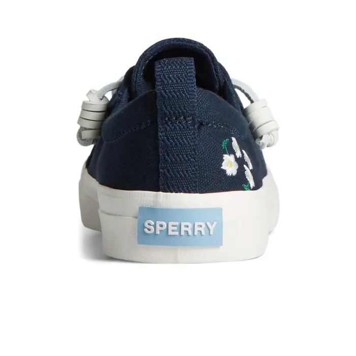 Sneakers Women Sperry Crest Vibe Floral Sneaker Navy