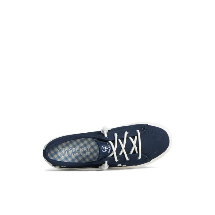 Sneakers Women Sperry Crest Vibe Floral Sneaker Navy