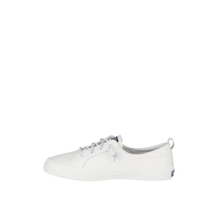 Sneakers Women Sperry Crest Vibe Leather Sneaker White