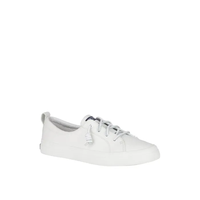 Sneakers Women Sperry Crest Vibe Leather Sneaker White