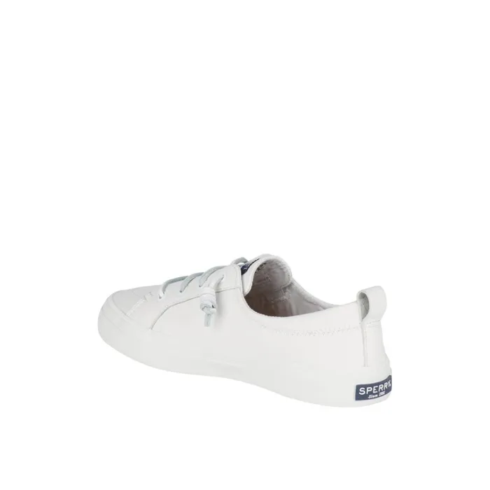 Sneakers Women Sperry Crest Vibe Leather Sneaker White