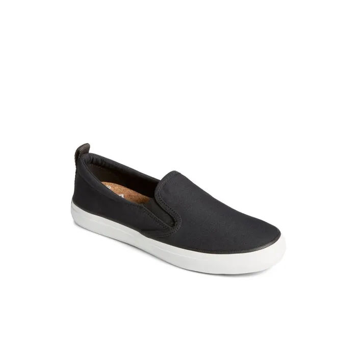 Sneakers Women Sperry SeaCycled Crest Twin Gore Canvas Sneaker Black