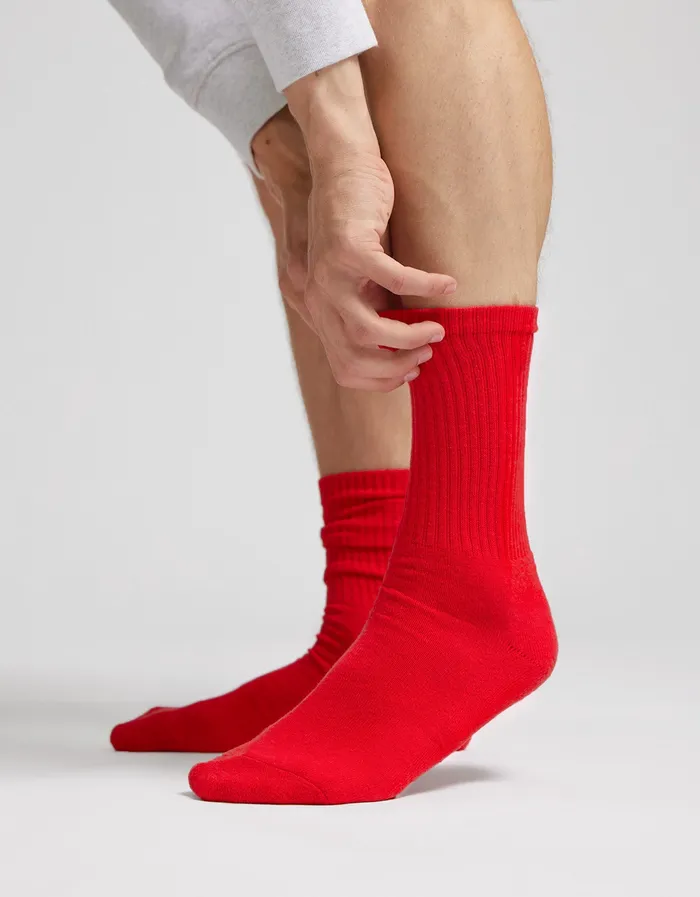 Socks Men Colorfulstandard Organic Active Sock 8211 Sandstone Orange