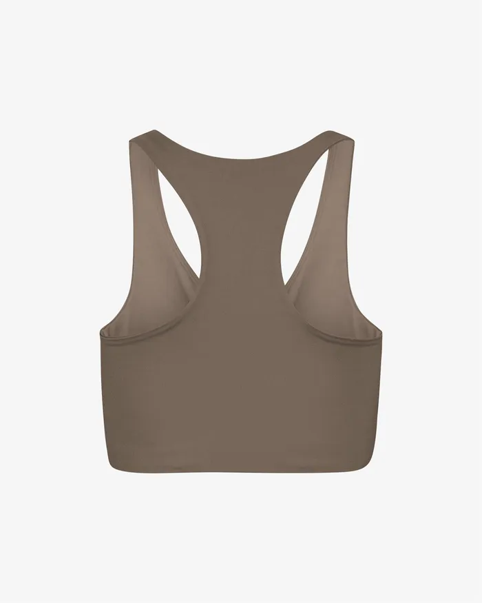 Sports Bras Women Colorfulstandard Active Cropped Bra 8211 Warm Taupe