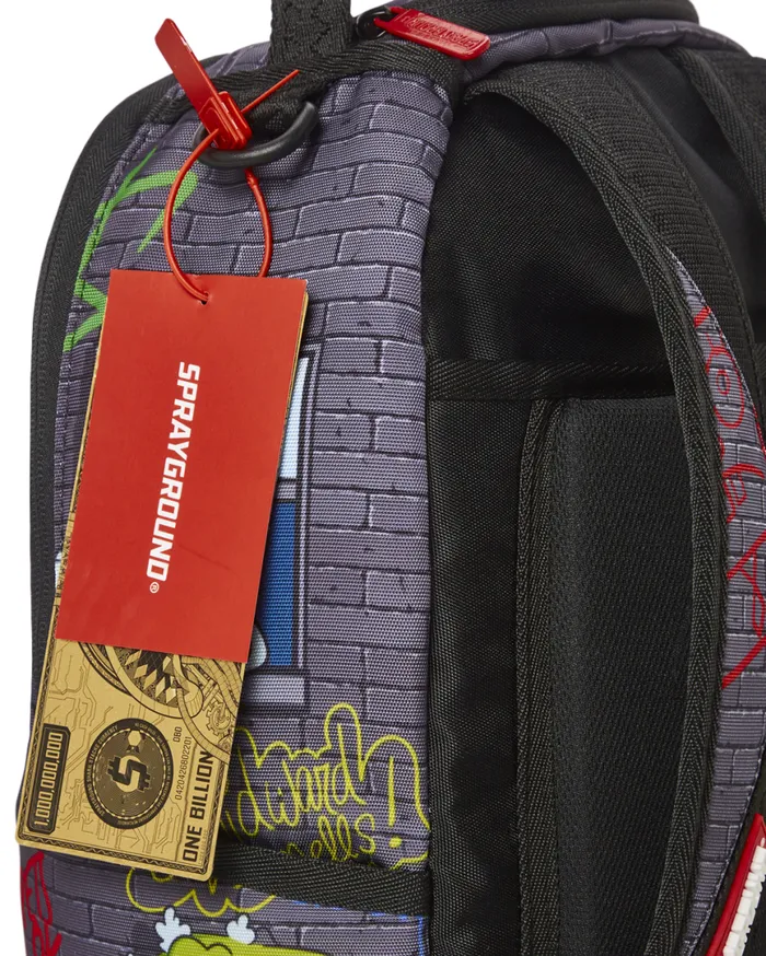 SPRAYGROUND Backpacks 90s NICK VERTICAL SHARK BACKPACK DLXR 8211 Universal