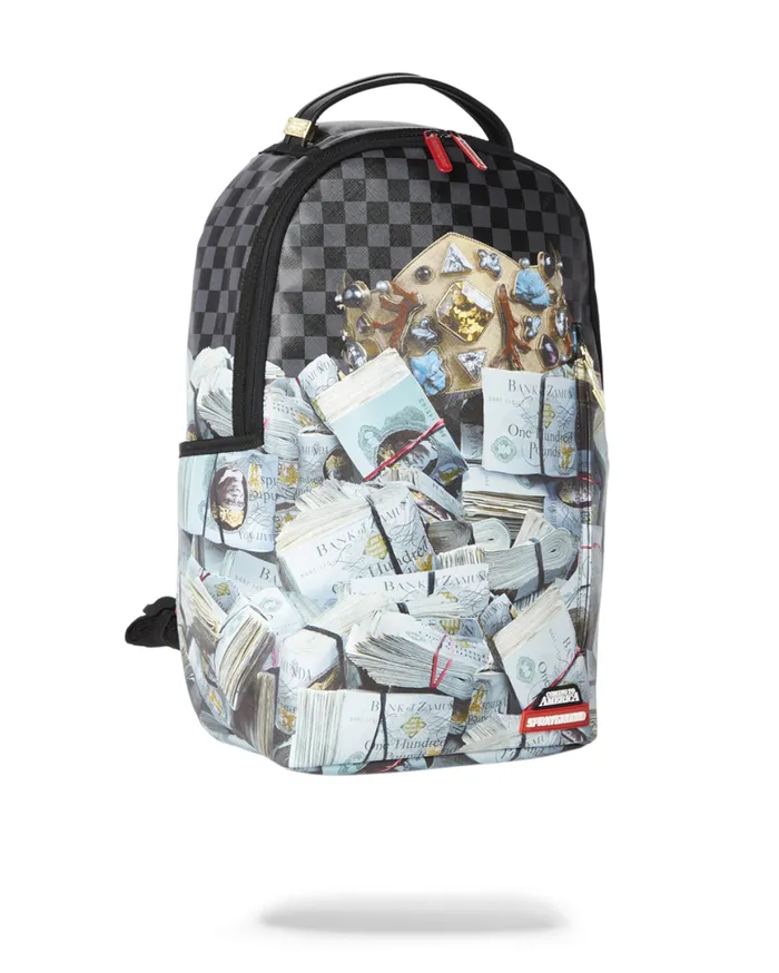 SPRAYGROUND Backpacks BANK STACKS OF ZAMUNDA COMING 2 AMERICA BACKPACK 8211 Universal SPRAYGROUND Backpacks BANK STACKS OF ZAMUNDA COMING 2 AMERICA BACKPACK 8211 Universal
