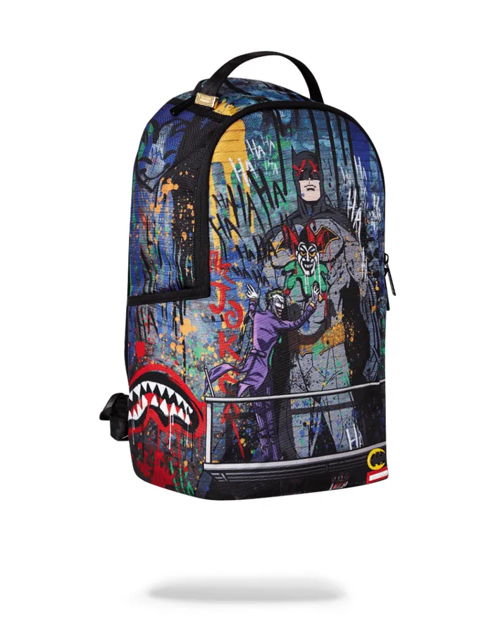 SPRAYGROUND Backpacks BATMAN MURAL BY JOKER 8211 Universal SPRAYGROUND Backpacks BATMAN MURAL BY JOKER 8211 Universal