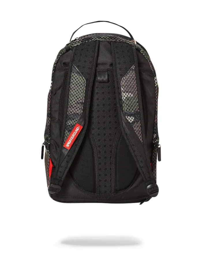 SPRAYGROUND Backpacks CAMO MESH SHARK 8211 Universal