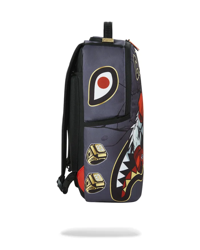 SPRAYGROUND Backpacks CANES MUSCLE UNIVERSITY OF MIAMI BACKPACK WITH WARREN SAPP 8211 Universal