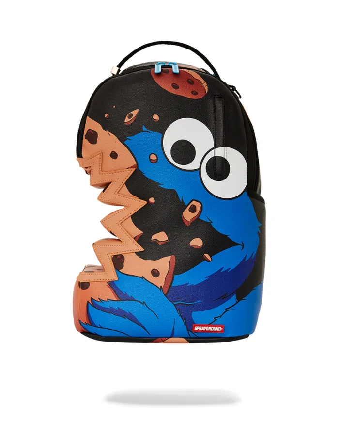 SPRAYGROUND Backpacks COOKIE MONSTER COOKIE SHARKBITE BACKPACK DLXV 8211 Universal