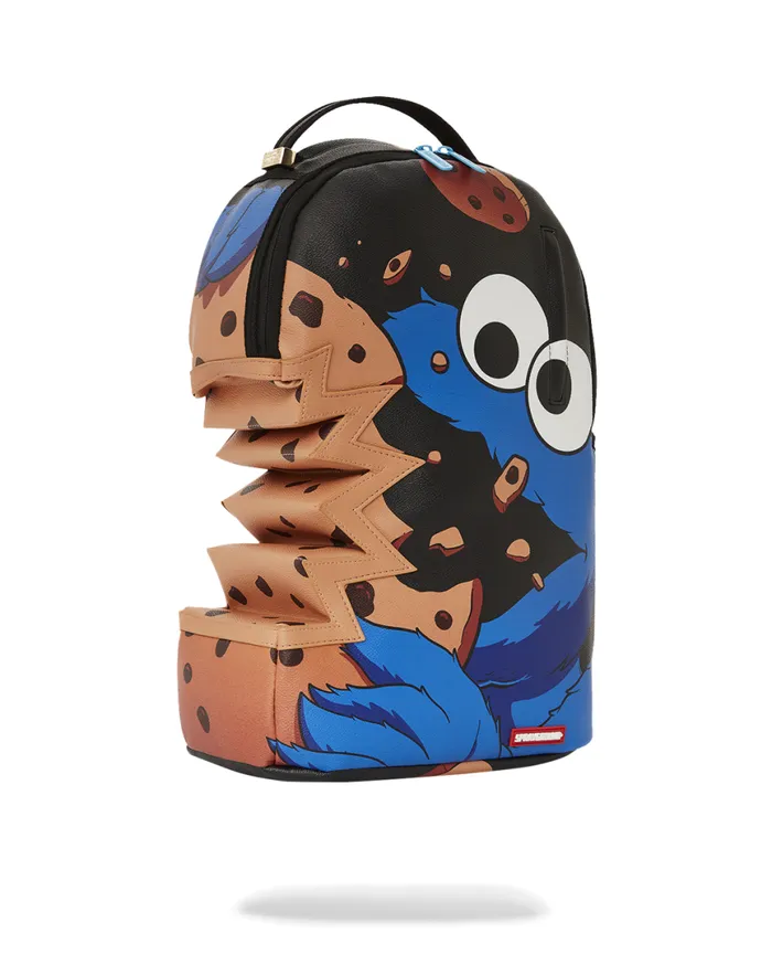 SPRAYGROUND Backpacks COOKIE MONSTER COOKIE SHARKBITE BACKPACK DLXV 8211 Universal