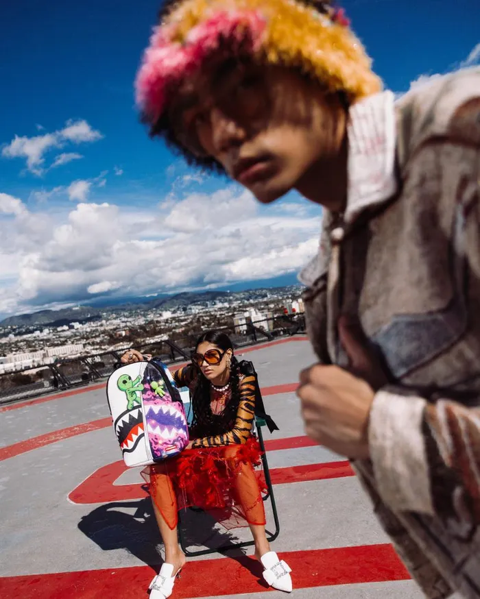 SPRAYGROUND Backpacks COSMIC RAY HOMEWORLD 8211 Universal SPRAYGROUND Backpacks COSMIC RAY HOMEWORLD 8211 Universal
