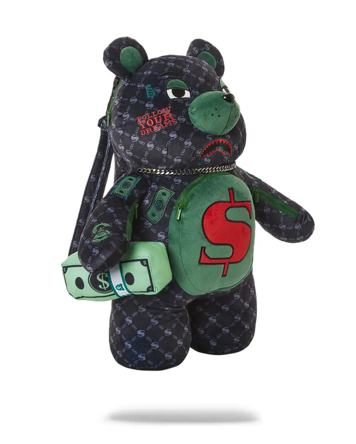 SPRAYGROUND Backpacks DINERO MONEYBEAR TEDDYBEAR BACKPACK 8211 Universal SPRAYGROUND Backpacks DINERO MONEYBEAR TEDDYBEAR BACKPACK 8211 Universal