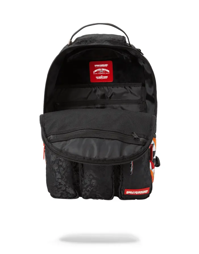 SPRAYGROUND Backpacks DRAGON SIDE SHARK CARGO 8211 Universal SPRAYGROUND Backpacks DRAGON SIDE SHARK CARGO 8211 Universal