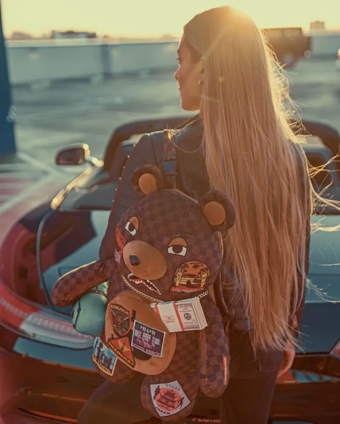 SPRAYGROUND Backpacks GLOBAL MOGUL MONEYBEAR TEDDYBEAR BACKPACK 8211 Universal SPRAYGROUND Backpacks GLOBAL MOGUL MONEYBEAR TEDDYBEAR BACKPACK 8211 Universal
