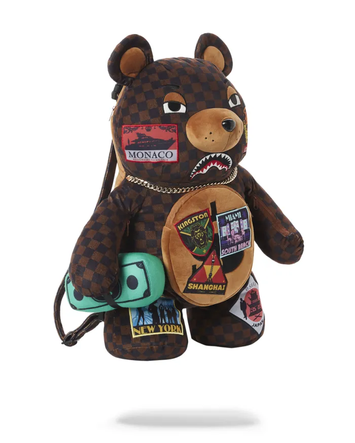 SPRAYGROUND Backpacks GLOBAL MOGUL MONEYBEAR TEDDYBEAR BACKPACK 8211 Universal SPRAYGROUND Backpacks GLOBAL MOGUL MONEYBEAR TEDDYBEAR BACKPACK 8211 Universal