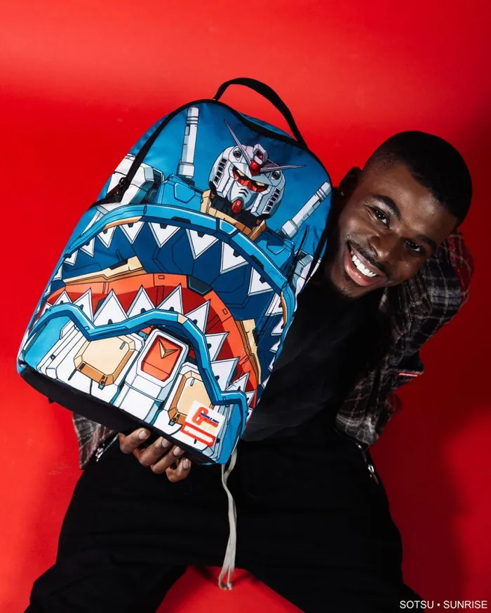 SPRAYGROUND Backpacks GUNDAM SHARK DLXSR BACKPACK 8211 Universal SPRAYGROUND Backpacks GUNDAM SHARK DLXSR BACKPACK 8211 Universal
