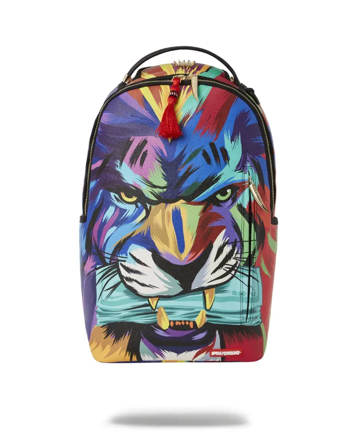 SPRAYGROUND Backpacks HEAR MY ROAR Ai6 SANDFLOWER COLLAB BACKPACK DLXV 8211 Universal