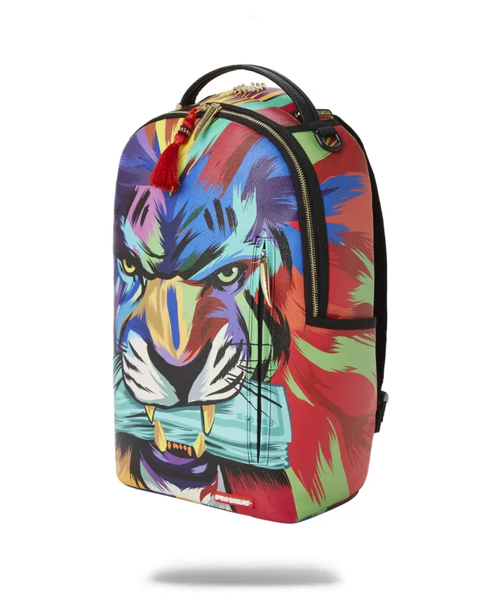SPRAYGROUND Backpacks HEAR MY ROAR Ai6 SANDFLOWER COLLAB BACKPACK DLXV 8211 Universal
