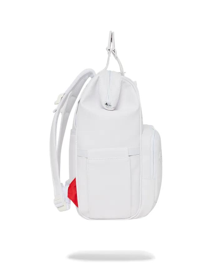 SPRAYGROUND Backpacks HEAVY METAL SHARK WHITE OUT BIZ TOP OPENER BACKPACK 8211 Universal SPRAYGROUND Backpacks HEAVY METAL SHARK WHITE OUT BIZ TOP OPENER BACKPACK 8211 Universal