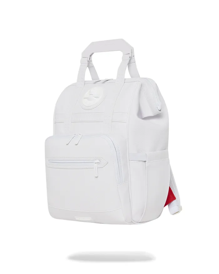 SPRAYGROUND Backpacks HEAVY METAL SHARK WHITE OUT BIZ TOP OPENER BACKPACK 8211 Universal SPRAYGROUND Backpacks HEAVY METAL SHARK WHITE OUT BIZ TOP OPENER BACKPACK 8211 Universal