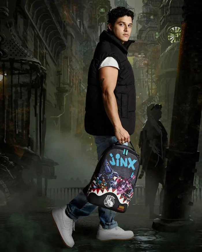 SPRAYGROUND Backpacks LEAGUE OF LEGENDS JINX BACKPACK DLXV 8211 Universal SPRAYGROUND Backpacks LEAGUE OF LEGENDS JINX BACKPACK DLXV 8211 Universal