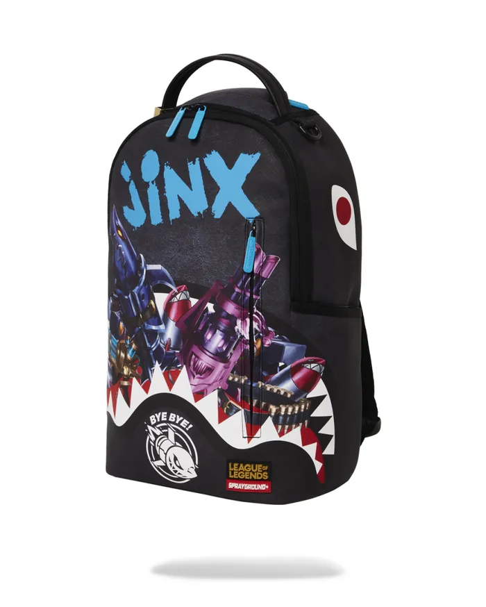 SPRAYGROUND Backpacks LEAGUE OF LEGENDS JINX BACKPACK DLXV 8211 Universal SPRAYGROUND Backpacks LEAGUE OF LEGENDS JINX BACKPACK DLXV 8211 Universal