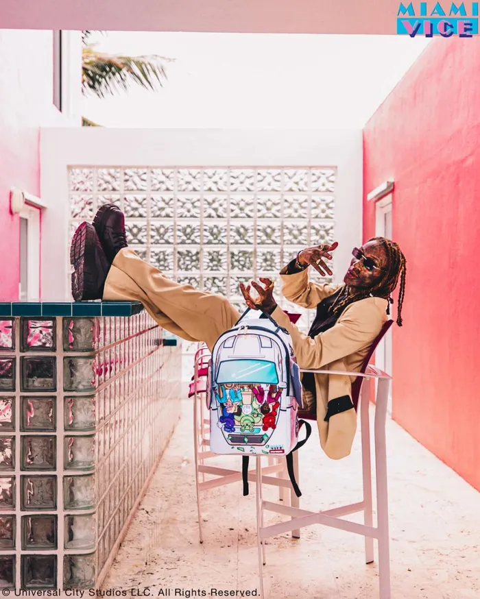 SPRAYGROUND Backpacks MIAMI VICE WINGS UP BACKPACK DLXV 8211 Universal