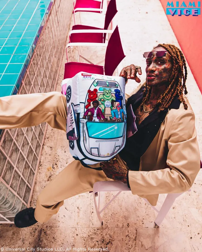 SPRAYGROUND Backpacks MIAMI VICE WINGS UP BACKPACK DLXV 8211 Universal