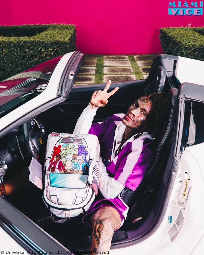 SPRAYGROUND Backpacks MIAMI VICE WINGS UP BACKPACK DLXV 8211 Universal