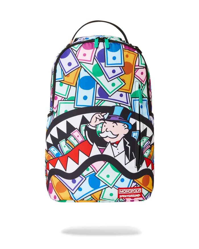 SPRAYGROUND Backpacks MONOPOLY WALL STREET BACKPACK 8211 Universal