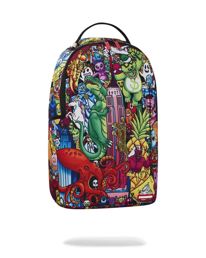 SPRAYGROUND Backpacks NEW FUN CITY DLXSR BACKPACK 8211 Universal SPRAYGROUND Backpacks NEW FUN CITY DLXSR BACKPACK 8211 Universal