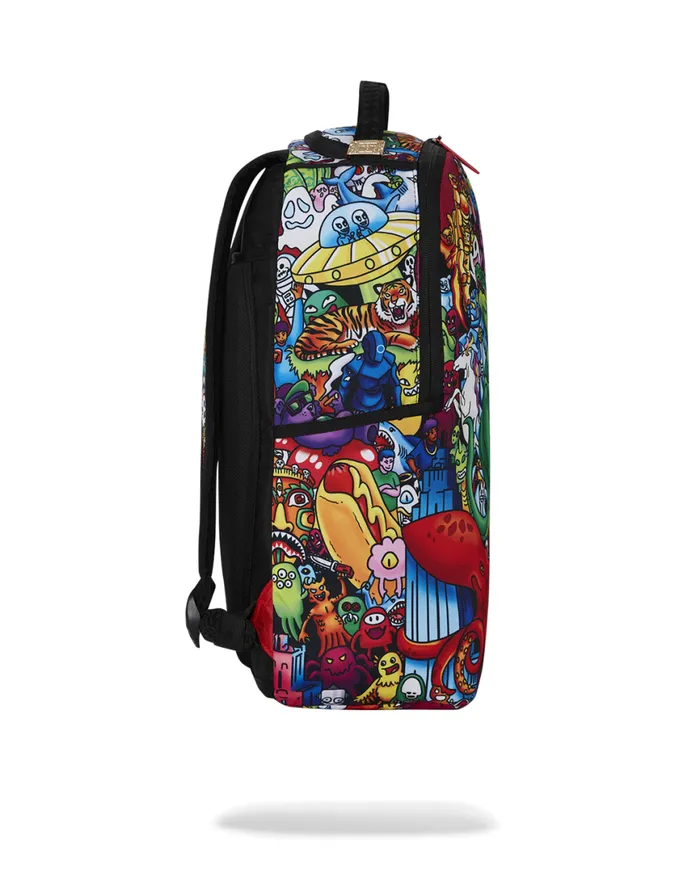 SPRAYGROUND Backpacks NEW FUN CITY DLXSR BACKPACK 8211 Universal SPRAYGROUND Backpacks NEW FUN CITY DLXSR BACKPACK 8211 Universal