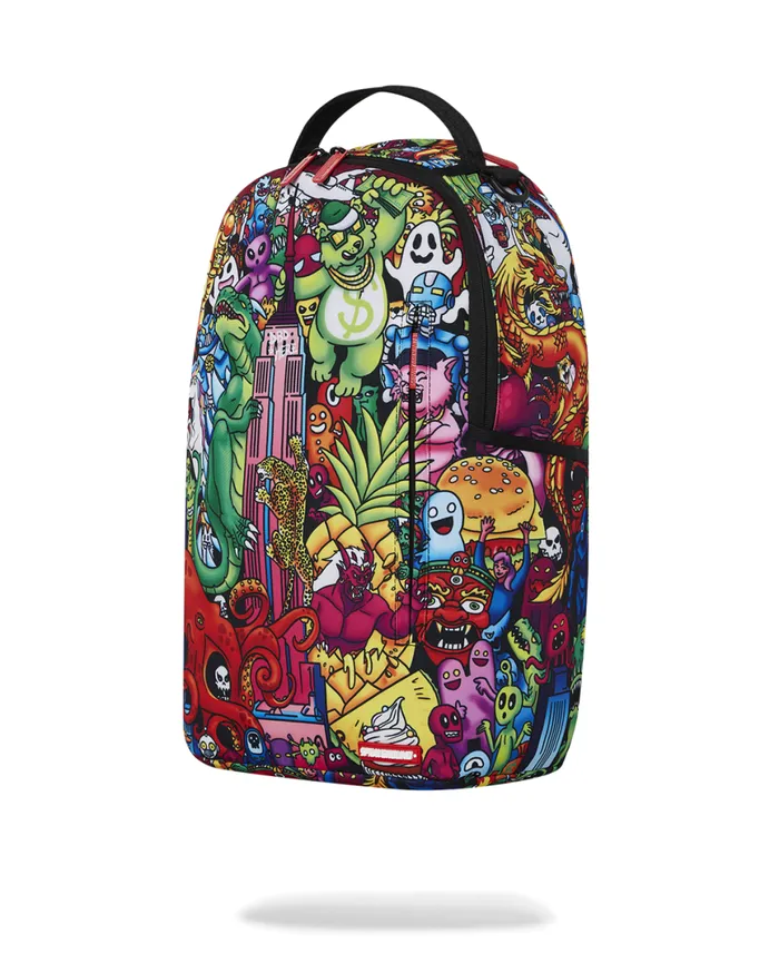 SPRAYGROUND Backpacks NEW FUN CITY DLXSR BACKPACK 8211 Universal SPRAYGROUND Backpacks NEW FUN CITY DLXSR BACKPACK 8211 Universal