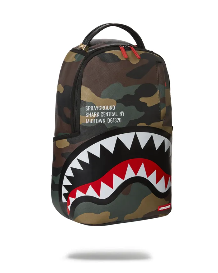 SPRAYGROUND Backpacks SHARK CENTRAL OUTPOST DLXV 8211 Universal SPRAYGROUND Backpacks SHARK CENTRAL OUTPOST DLXV 8211 Universal