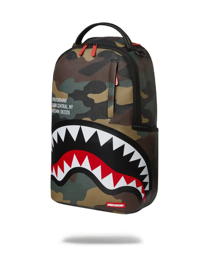 SPRAYGROUND Backpacks SHARK CENTRAL OUTPOST DLXV 8211 Universal SPRAYGROUND Backpacks SHARK CENTRAL OUTPOST DLXV 8211 Universal