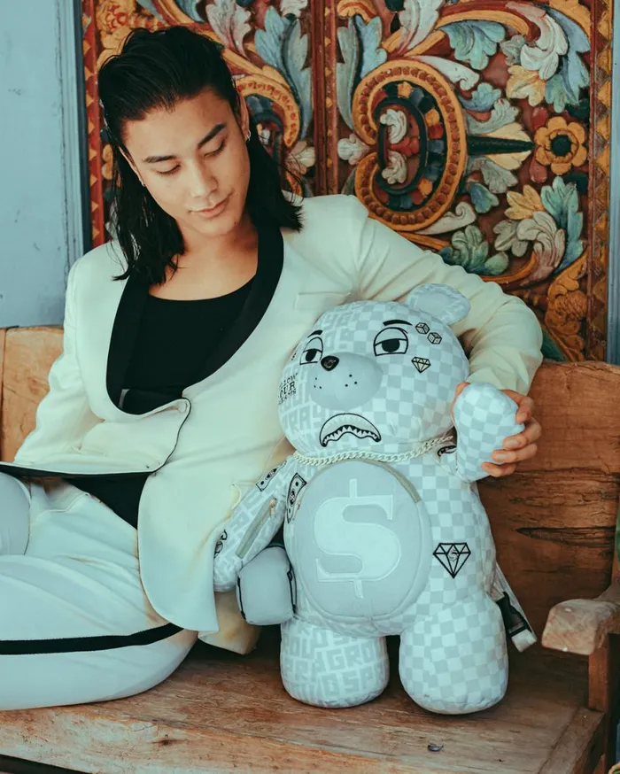 SPRAYGROUND Backpacks SPLIT THE CHECK PEARL MONEYBEAR TEDDYBEAR BACKPACK 8211 Universal SPRAYGROUND Backpacks SPLIT THE CHECK PEARL MONEYBEAR TEDDYBEAR BACKPACK 8211 Universal