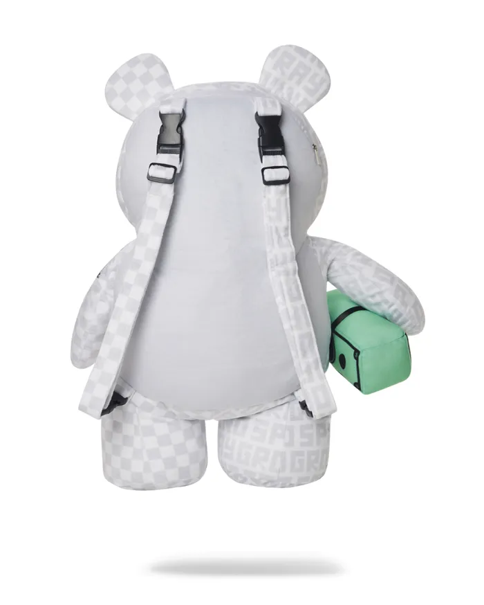 SPRAYGROUND Backpacks SPLIT THE CHECK PEARL MONEYBEAR TEDDYBEAR BACKPACK 8211 Universal SPRAYGROUND Backpacks SPLIT THE CHECK PEARL MONEYBEAR TEDDYBEAR BACKPACK 8211 Universal
