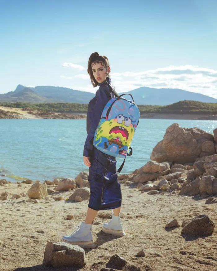 SPRAYGROUND Backpacks SPONGEBOB SHARK SHAPE SPONGE DLXR 8211 Universal