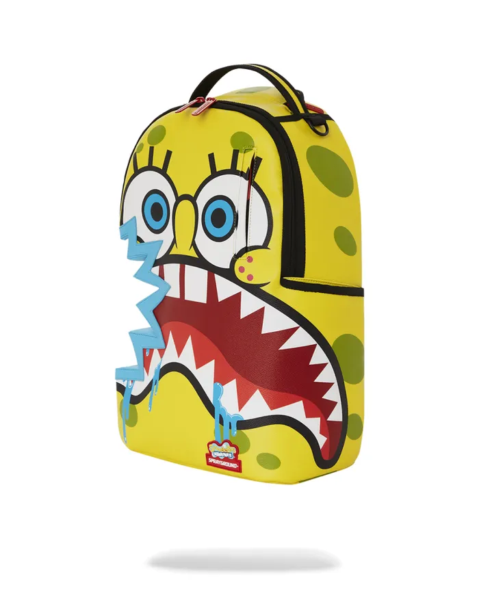 SPRAYGROUND Backpacks SPONGEBOB SHARKBITE BACKPACK DLXV 8211 Universal SPRAYGROUND Backpacks SPONGEBOB SHARKBITE BACKPACK DLXV 8211 Universal