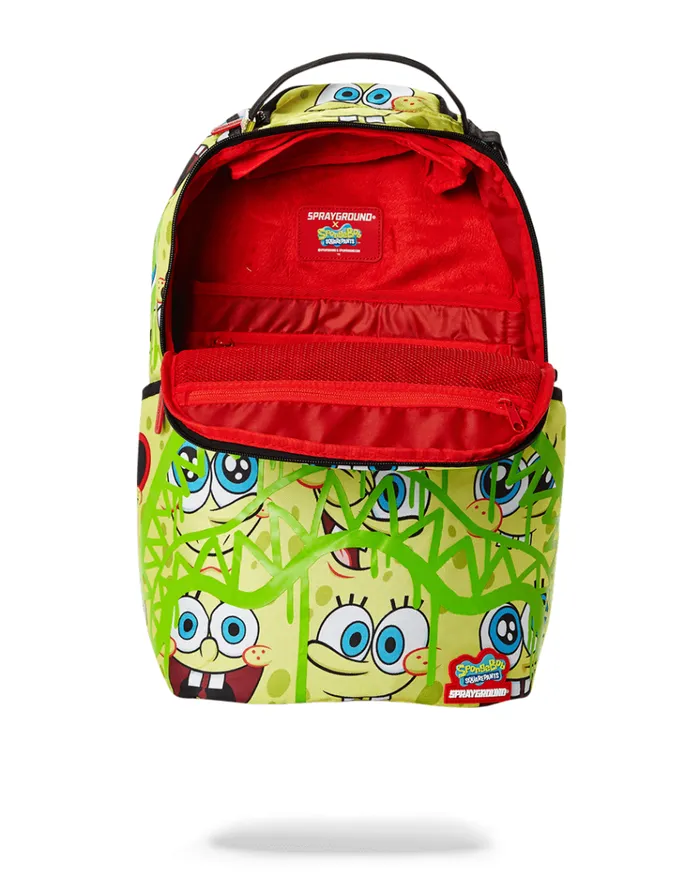 SPRAYGROUND Backpacks SPONGEBOB SPRAYPAINT FACE PATTERN 8211 Universal SPRAYGROUND Backpacks SPONGEBOB SPRAYPAINT FACE PATTERN 8211 Universal
