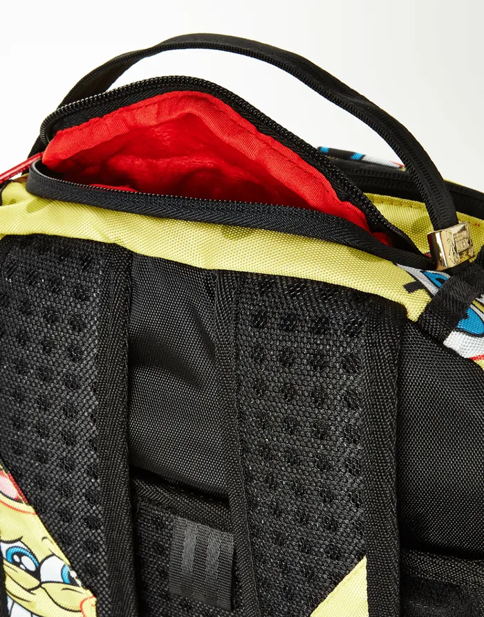 SPRAYGROUND Backpacks SPONGEBOB SPRAYPAINT FACE PATTERN 8211 Universal SPRAYGROUND Backpacks SPONGEBOB SPRAYPAINT FACE PATTERN 8211 Universal