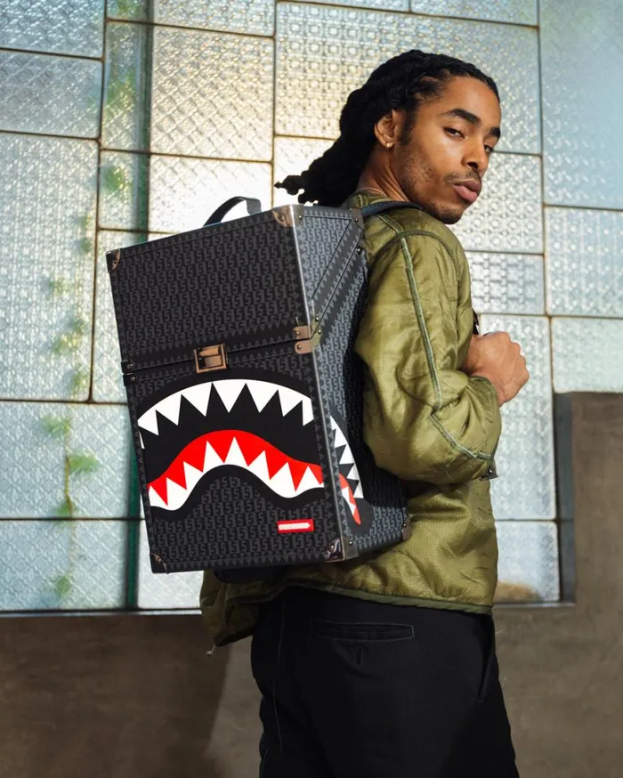 SPRAYGROUND Backpacks SPRAYGATTI REVV CHATURANGA SHARK 1900 BACKPACK 8211 Universal